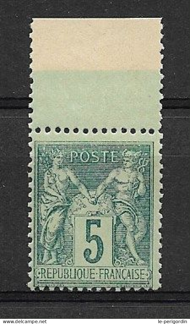 France  No 75 , Type 2 , Neuf , ** , Sans Charniere , Superbe . - 1876-1898 Sage (Type II)