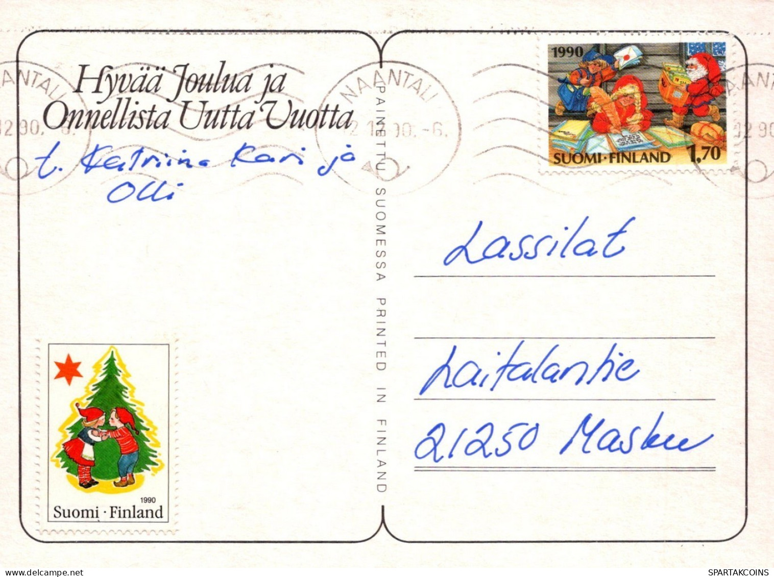 OISEAU Animaux Vintage Carte Postale CPSM #PAM886.FR - Uccelli