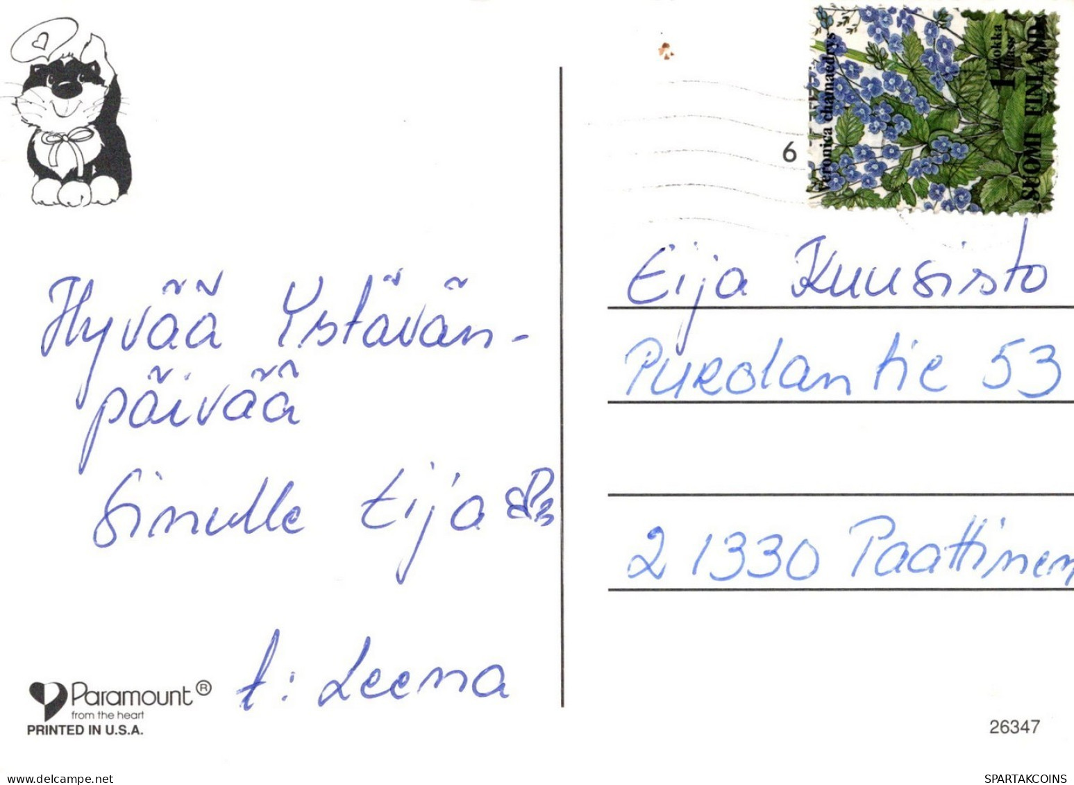 ANGE NOËL Vintage Carte Postale CPSM #PAJ094.FR - Engel