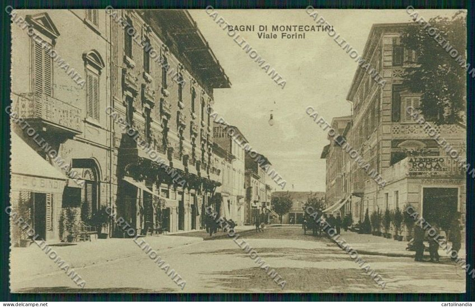 Pistoia Montecatini Cartolina QQ1520 - Pistoia