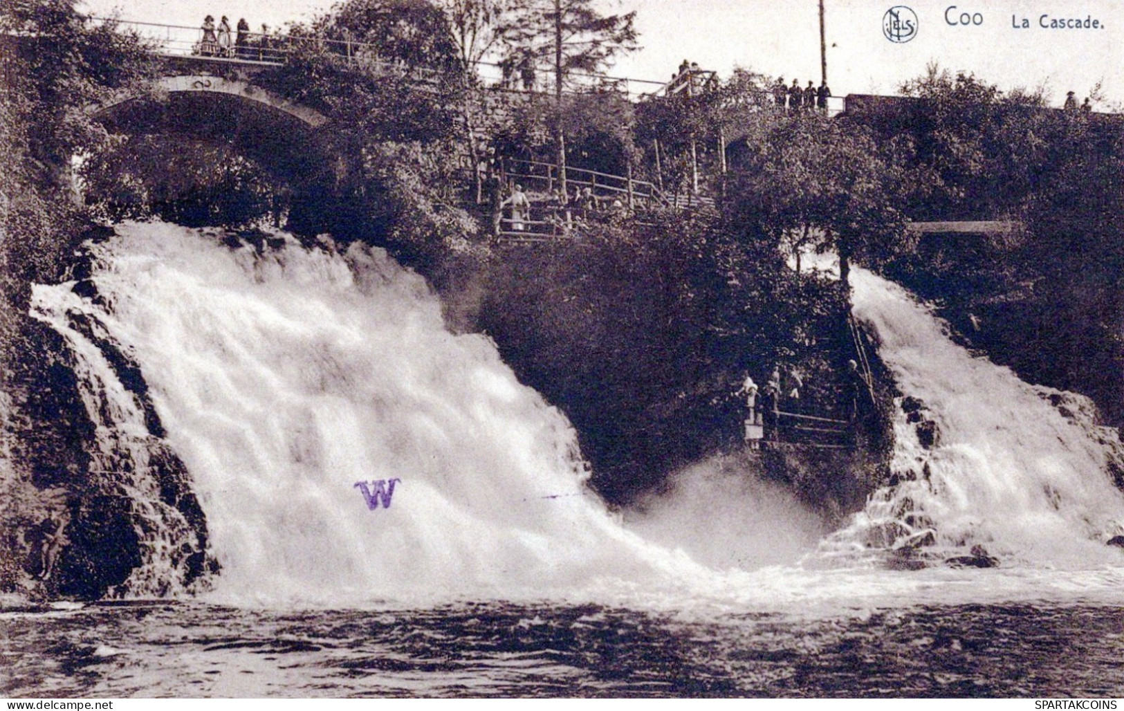 BELGIEN COO WASSERFALL Provinz Lüttich (Liège) Postkarte CPA #PAD169.DE - Stavelot