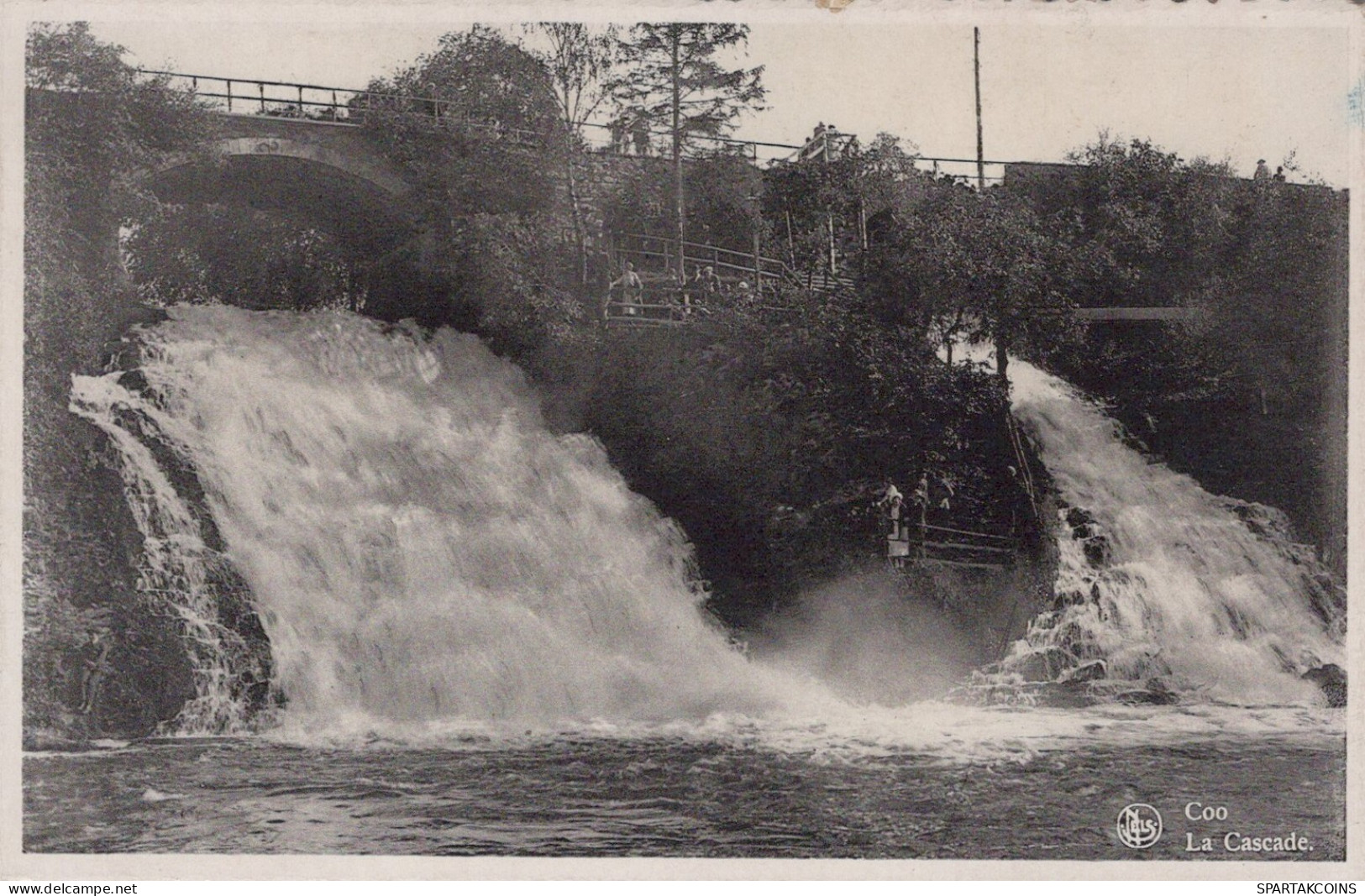 BELGIEN COO WASSERFALL Provinz Lüttich (Liège) Postkarte CPA #PAD106.DE - Stavelot