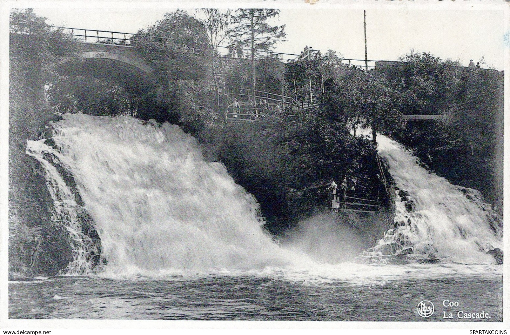 BELGIEN COO WASSERFALL Provinz Lüttich (Liège) Postkarte CPA #PAD106.DE - Stavelot