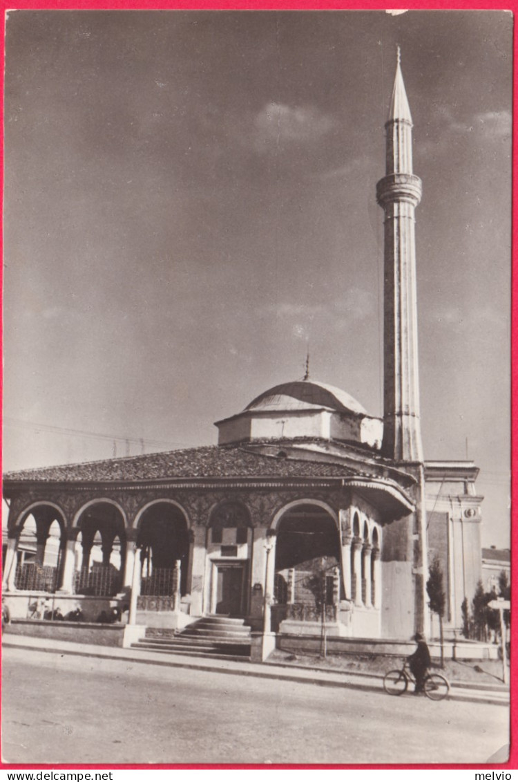 1942-Albania Occupazione Italiana Tirana Moschea Di Etem Bey, Viaggiata Affranca - Albania