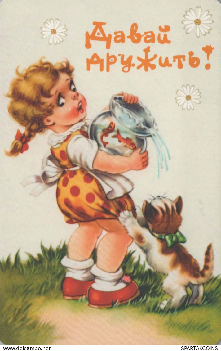 KINDER KINDER Szene S Landschafts Vintage Ansichtskarte Postkarte CPSMPF #PKG685.DE - Scene & Paesaggi