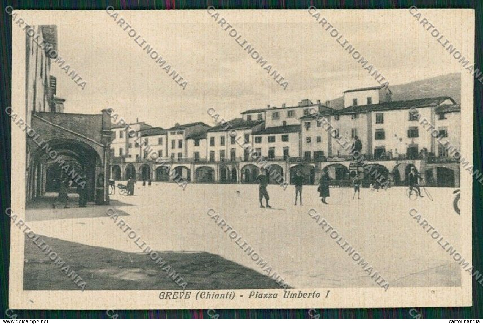 Firenze Greve In Chianti Cartolina QQ2336 - Firenze (Florence)