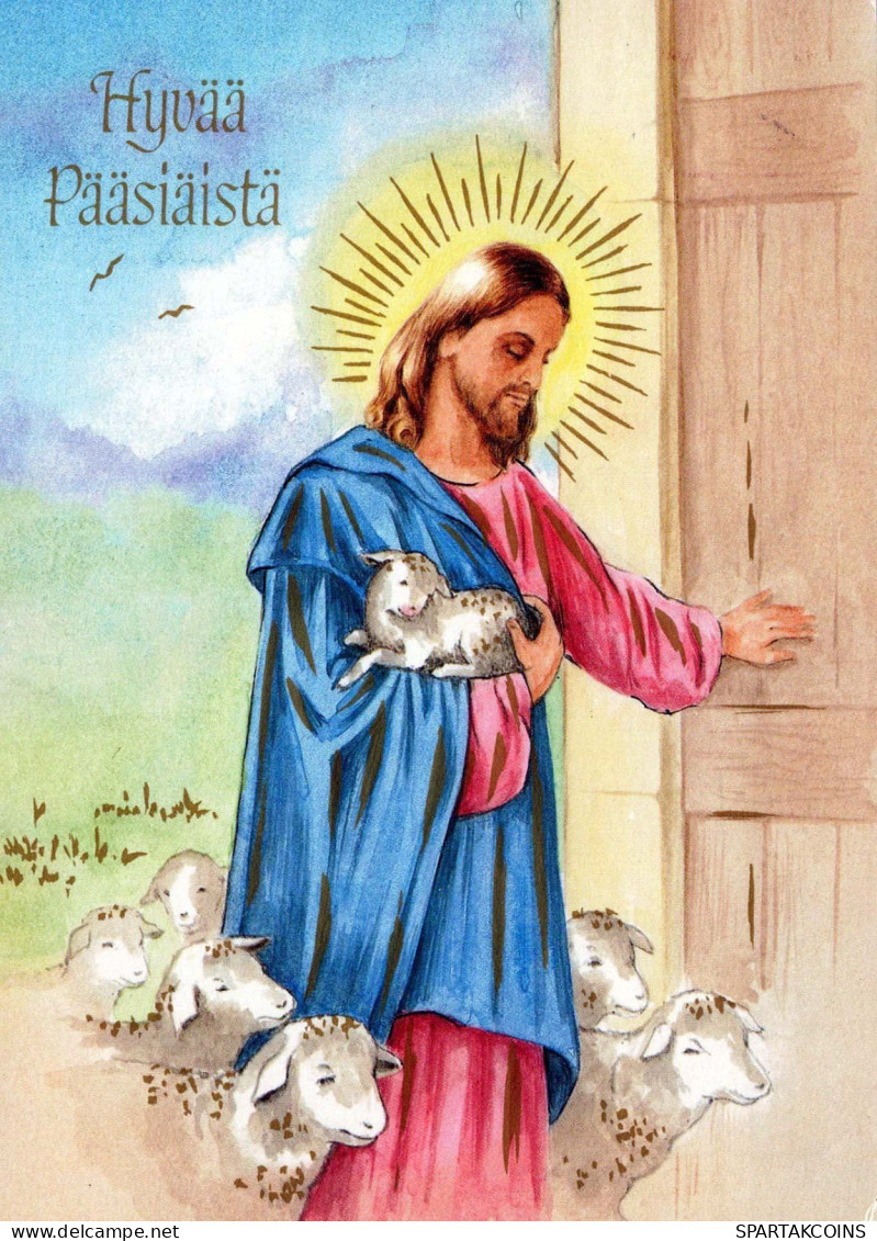 JESUS CHRISTUS Christentum Religion Vintage Ansichtskarte Postkarte CPSM #PBP759.DE - Jesus