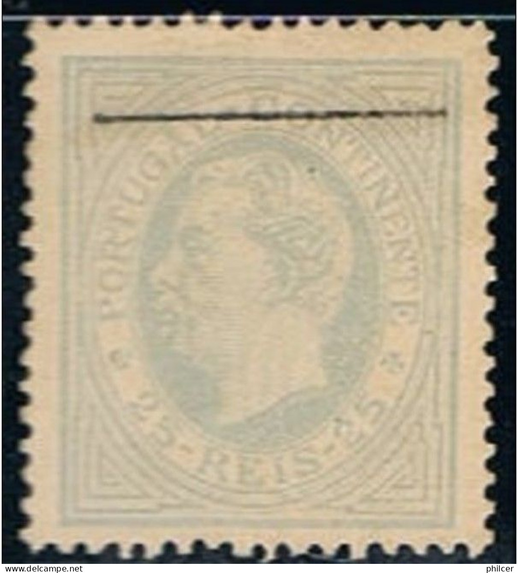 Portugal, 1885, # 53 Dent. 13 1/2, Reimpressão, MNG - Nuovi