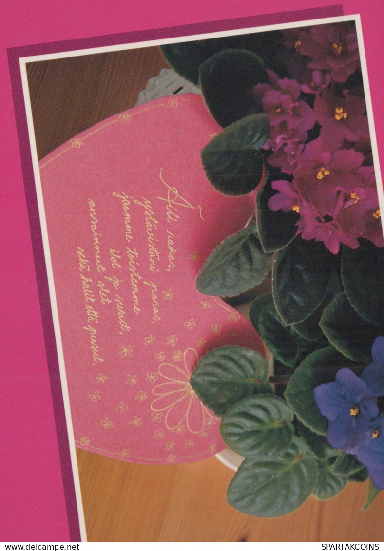 FLOWERS Vintage Ansichtskarte Postkarte CPSM #PAS355.DE - Blumen