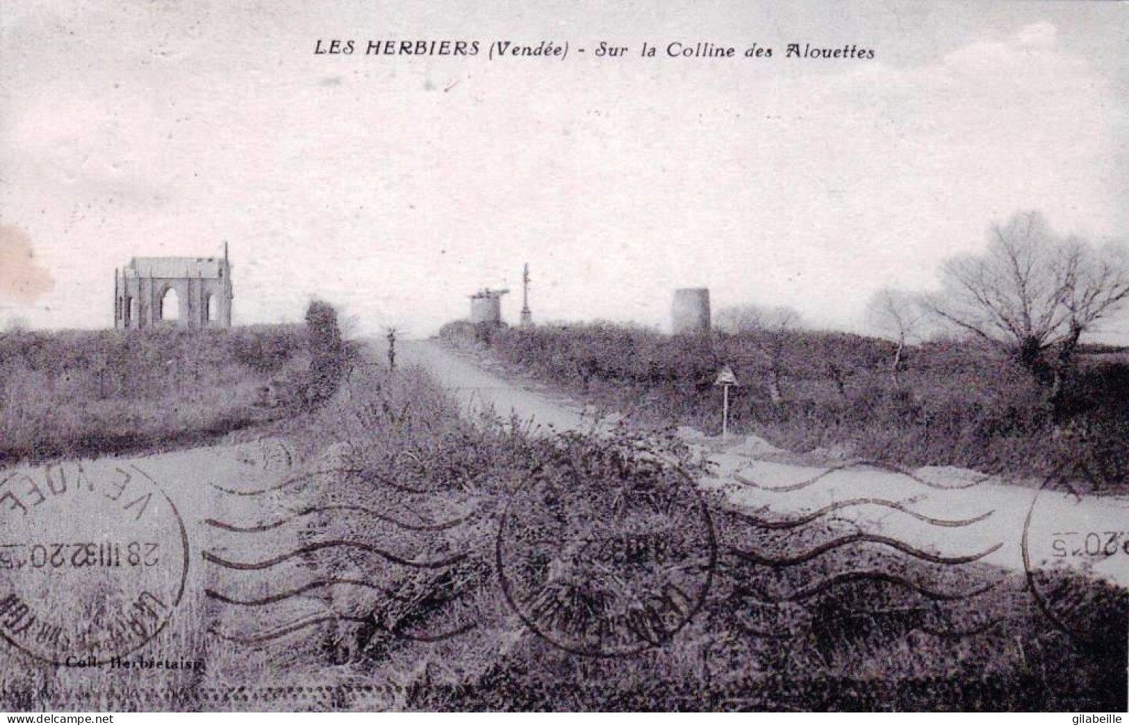 85 - Vendée -  LES HERBIERS -  Sur La Colline Des Alouettes - Les Herbiers