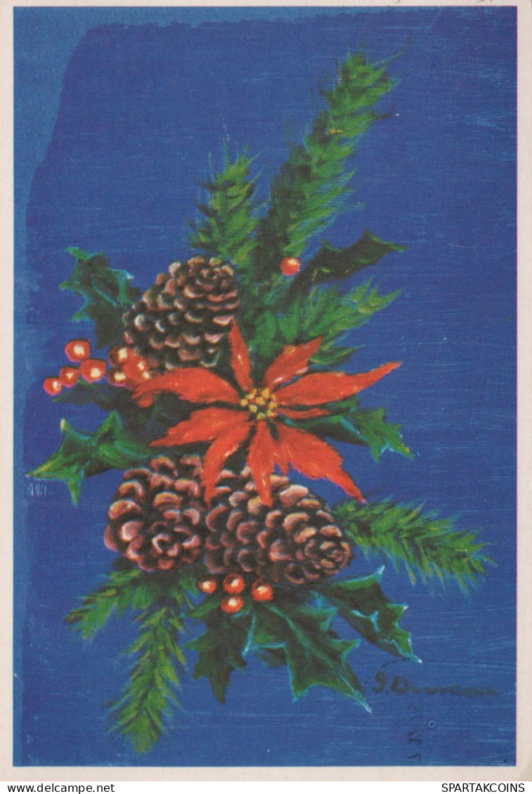 FLOWERS Vintage Ansichtskarte Postkarte CPSM #PAS415.DE - Blumen