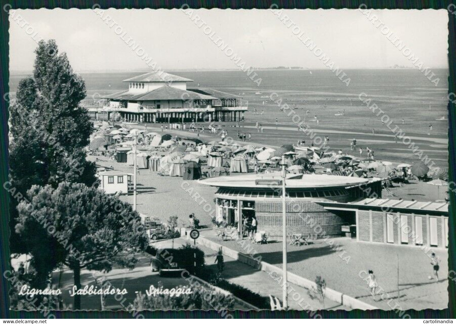 Udine Lignano Sabbiadoro Foto FG Cartolina ZK6400 - Udine