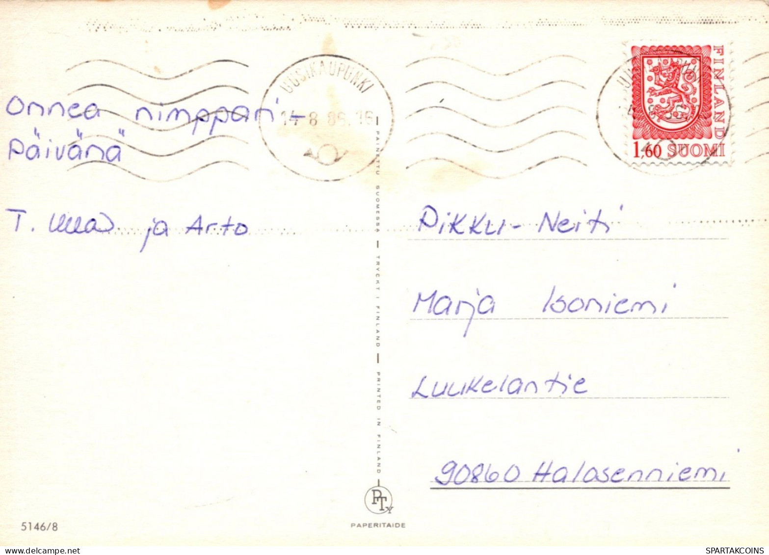 HUND Tier Vintage Ansichtskarte Postkarte CPSM #PAN572.DE - Chiens