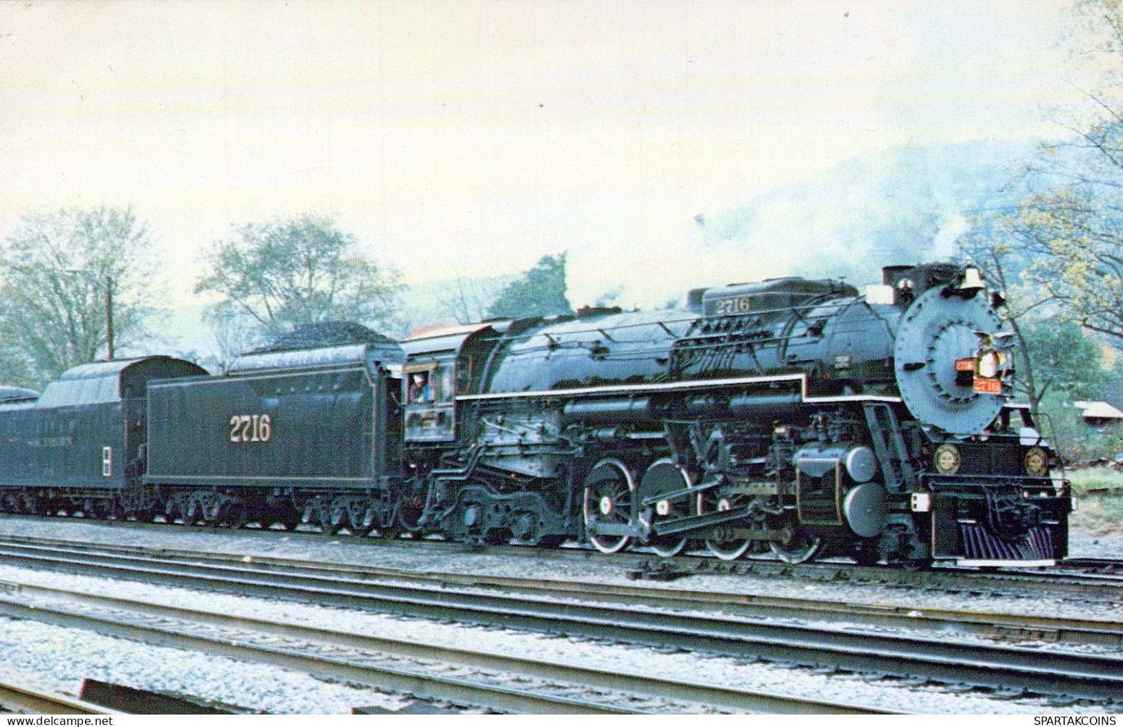 ZUG Schienenverkehr Eisenbahnen Vintage Ansichtskarte Postkarte CPSMF #PAA572.DE - Eisenbahnen