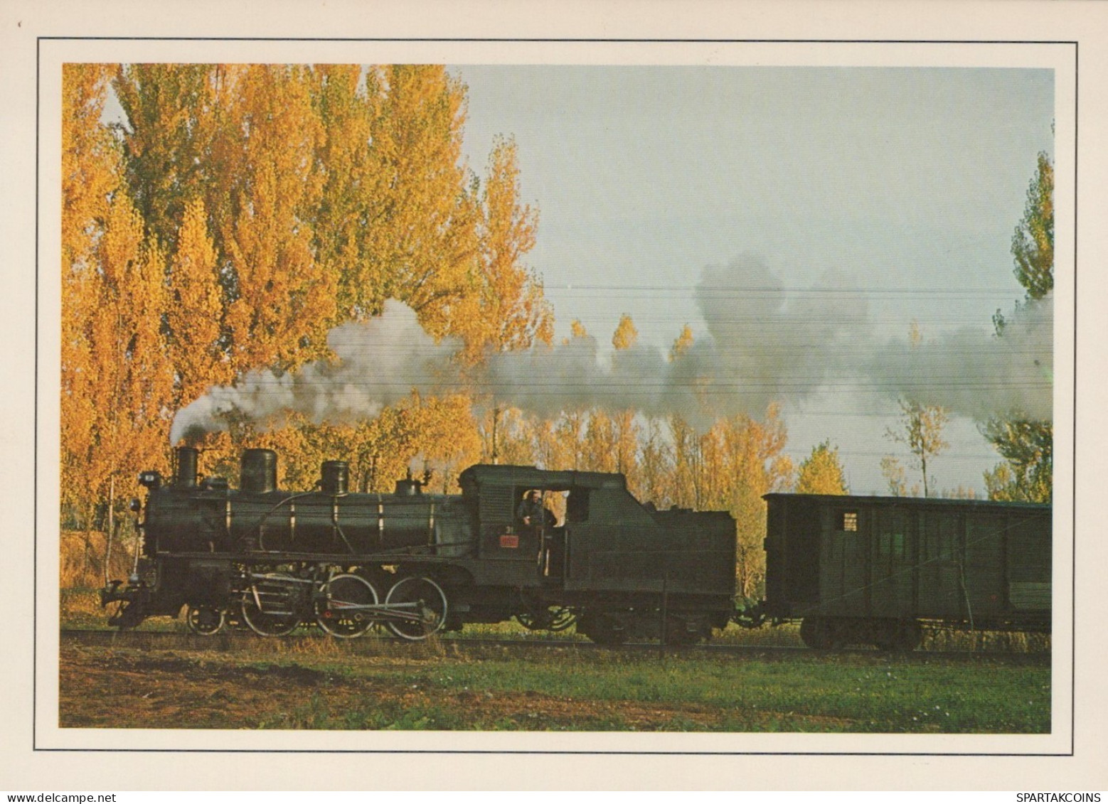 ZUG Schienenverkehr Eisenbahnen Vintage Ansichtskarte Postkarte CPSM #PAA839.DE - Eisenbahnen