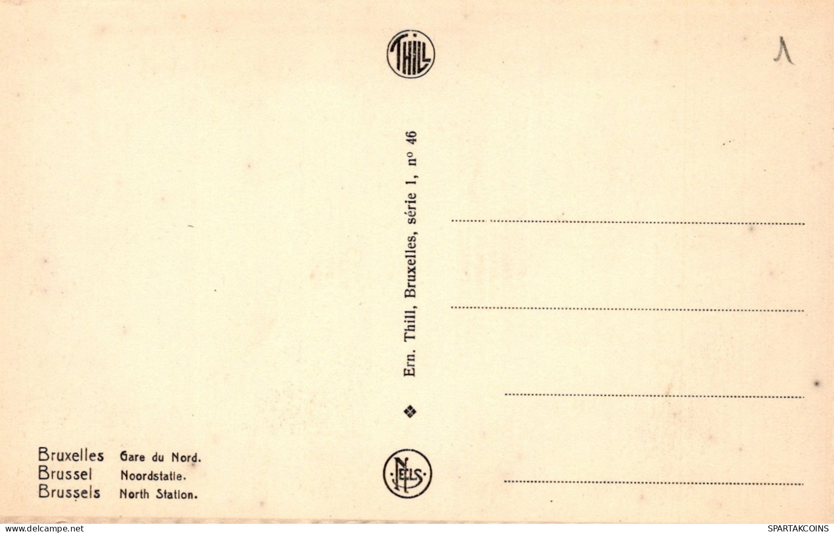 BELGIQUE BRUXELLES Carte Postale CPA #PAD809.FR - Brüssel (Stadt)