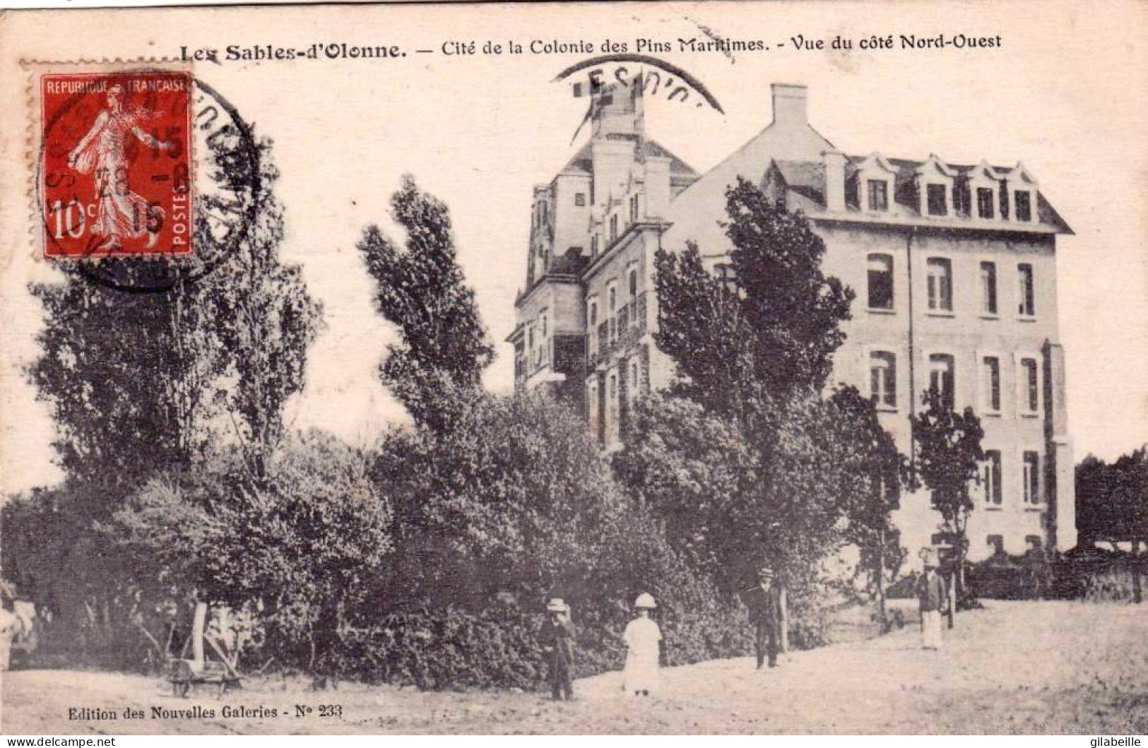 85  - Vendée -  LES SABLES D OLONNE -  Cité De La Colonie Des Pins Maritimes - Sables D'Olonne