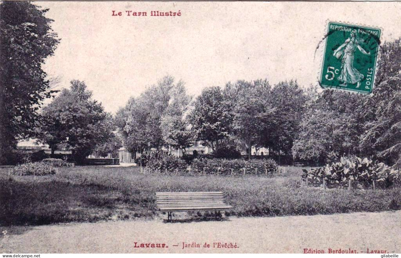 81 - Tarn - LAVAUR -  Jardin De L évéché - Lavaur