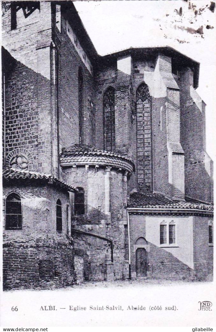 81 - Tarn -   ALBI -   Eglise Saint Salvit - Albi