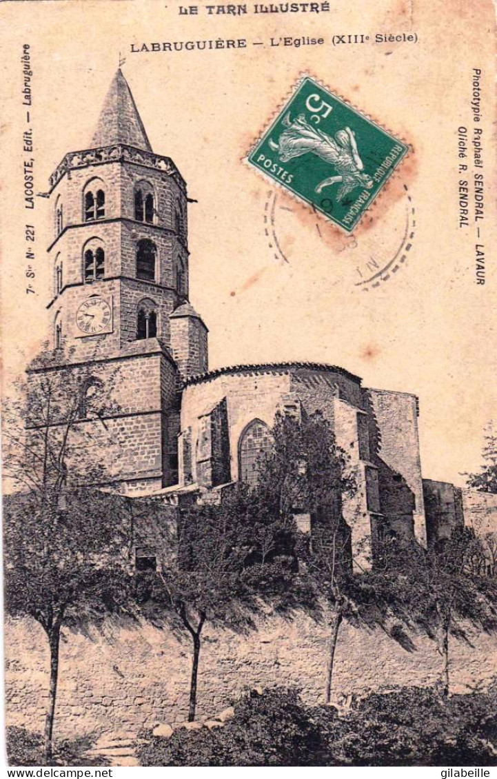 81 - Tarn -   LABRUGUIERE - L église - XIIIe Siecle - Labruguière