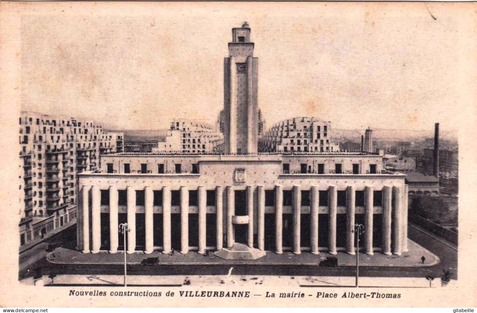 69 - Rhone -   VILLEURBANNE -  La Mairie - Place Albert Thomas - Villeurbanne