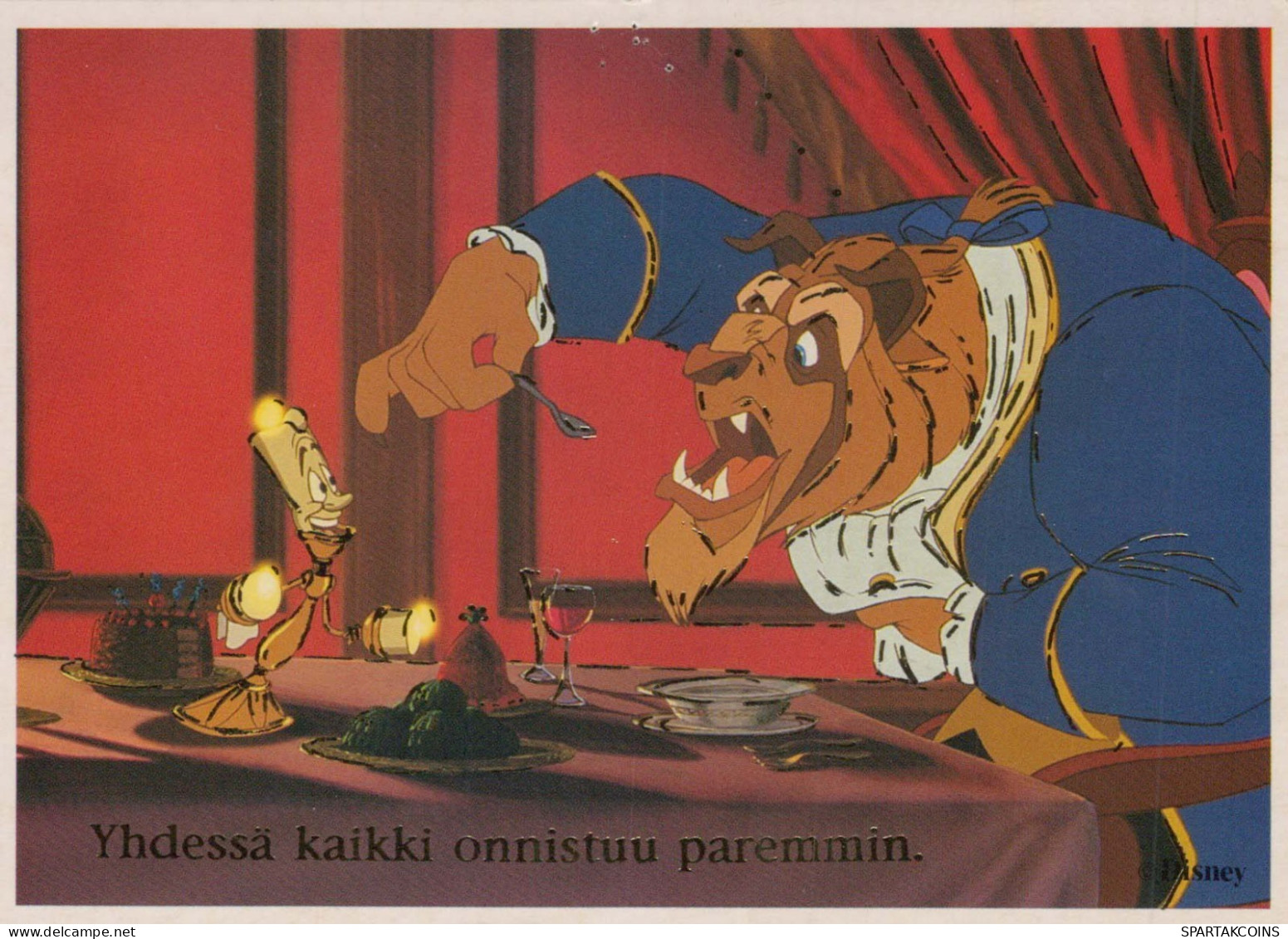 DISNEY CARTOON Vintage Cartolina CPSM #PBV486.IT - Scene & Paesaggi