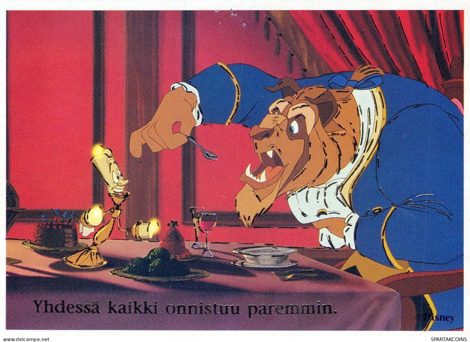 DISNEY CARTOON Vintage Cartolina CPSM #PBV486.IT - Scene & Paesaggi