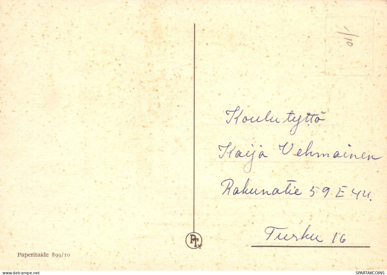 BUON COMPLEANNO 10 Años RAGAZZA BAMBINO Vintage Postal CPSM #PBT764.IT - Birthday