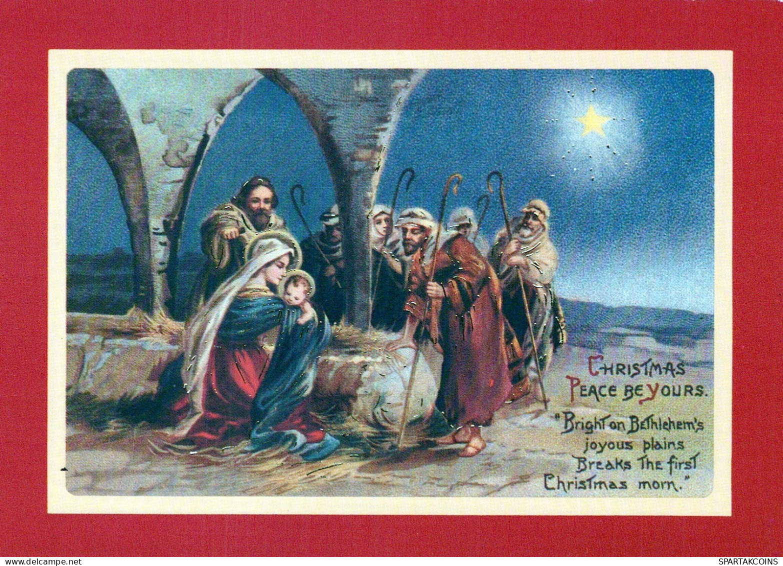 Vergine Maria Madonna Gesù Bambino Natale Religione #PBB663.IT - Virgen Mary & Madonnas