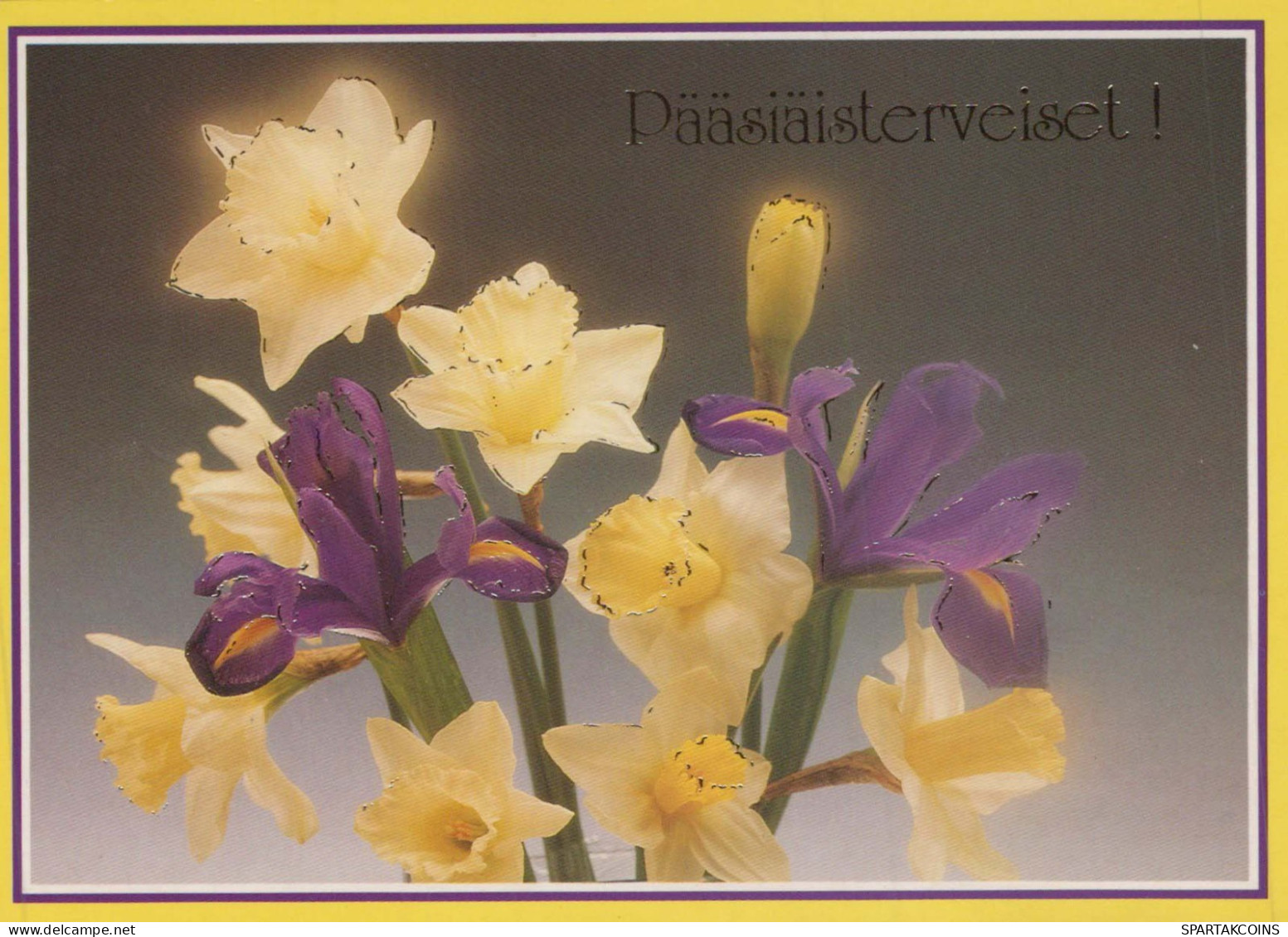 FIORI Vintage Cartolina CPSM #PAR033.IT - Flowers
