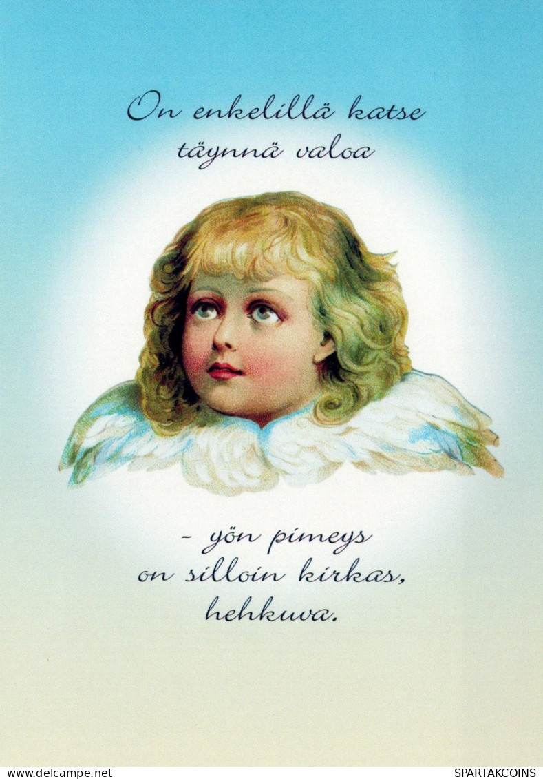 ANGELO Buon Anno Natale Vintage Cartolina CPSM #PAJ162.IT - Engel