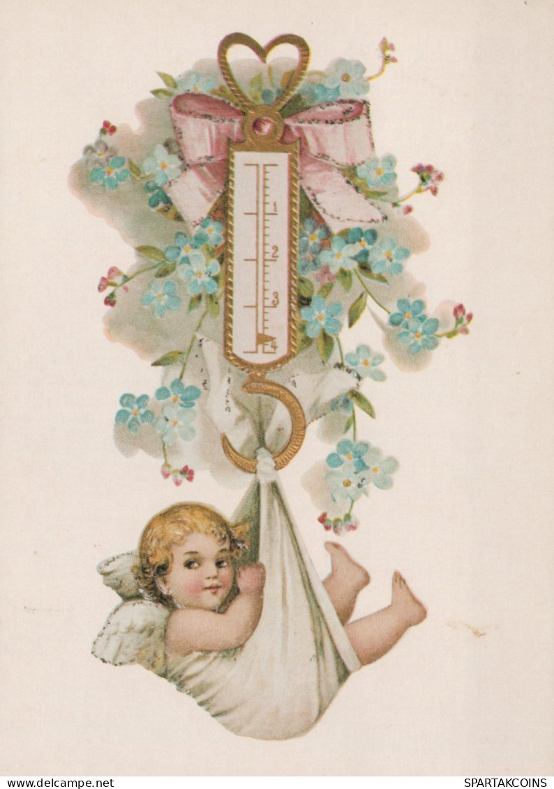 ANGELO Buon Anno Natale Vintage Cartolina CPSM #PAH279.IT - Anges