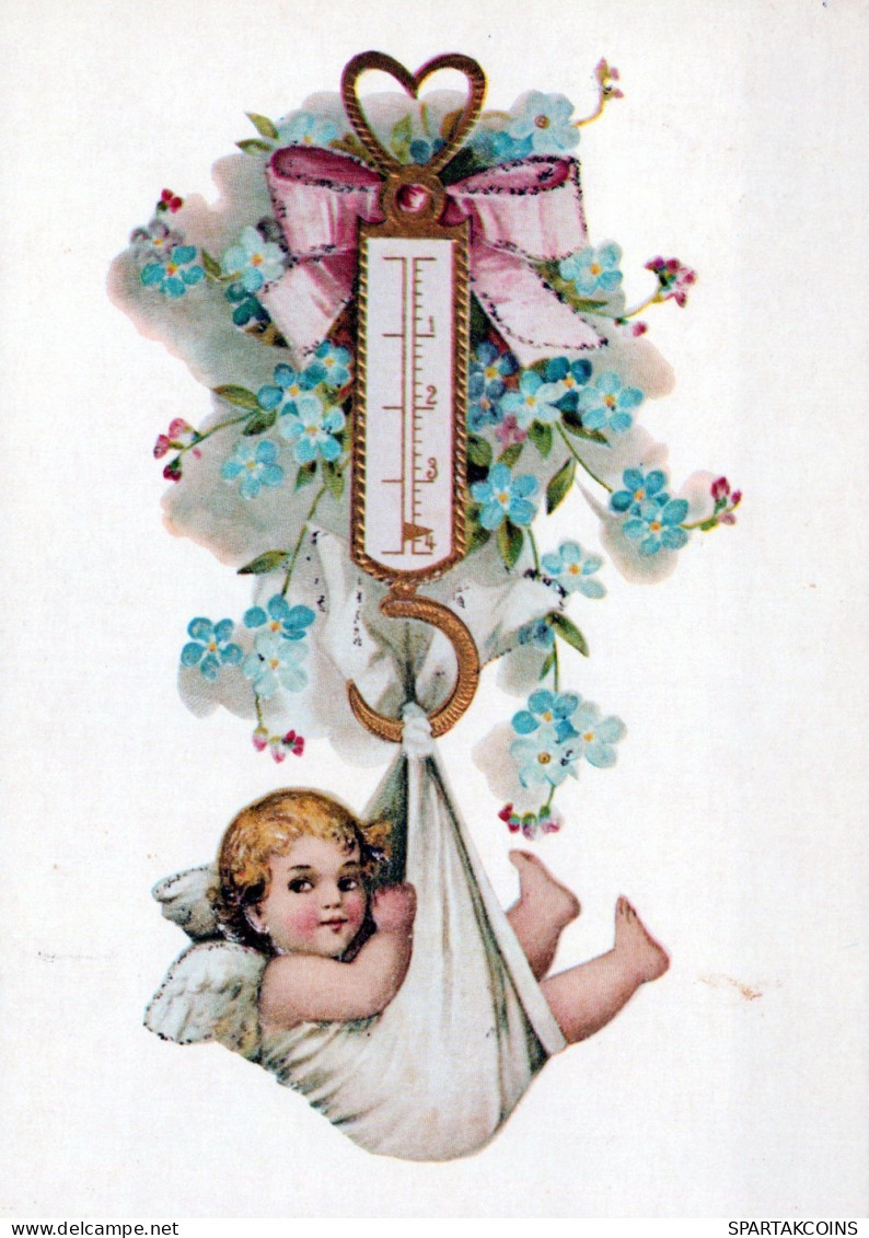 ANGELO Buon Anno Natale Vintage Cartolina CPSM #PAH279.IT - Angels