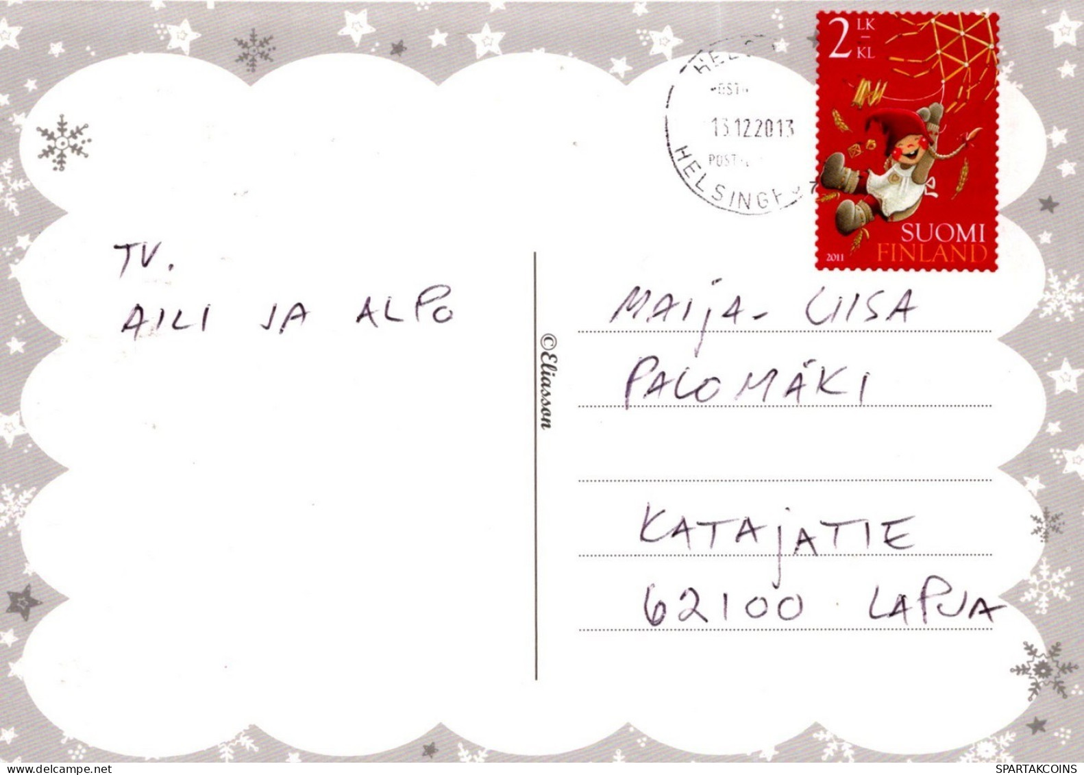 ANGELO Buon Anno Natale Vintage Cartolina CPSM #PAH412.IT - Engelen