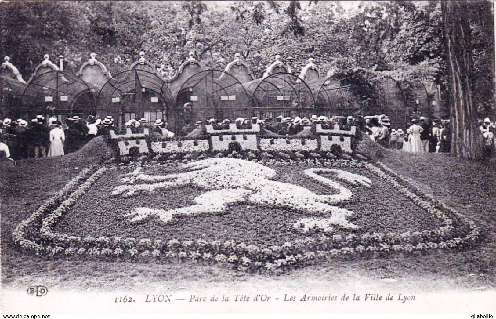 69 - Rhone -  LYON  -  Parc De La Tete D Or - Les Armoiries De La Ville De Lyon - Other & Unclassified