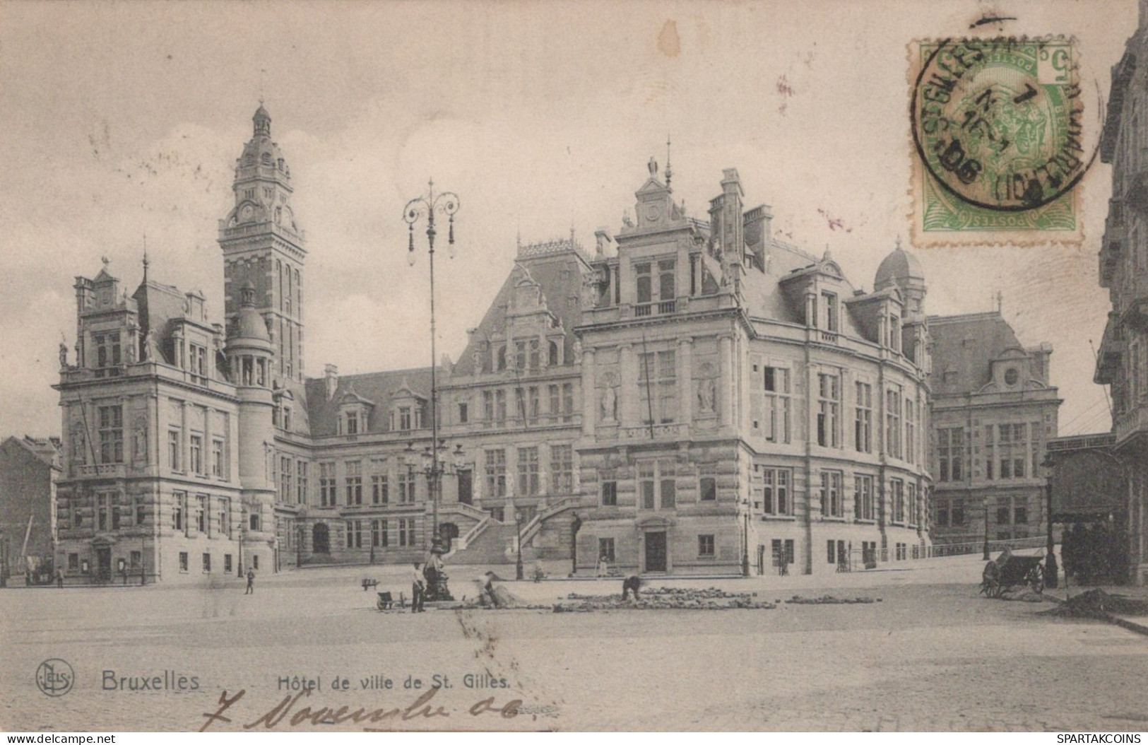 BELGIEN BRÜSSEL Postkarte CPA #PAD616.DE - Brüssel (Stadt)