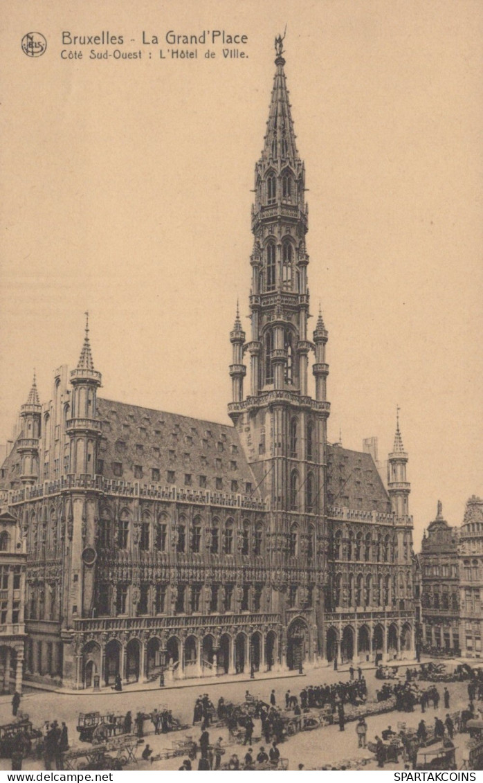 BELGIEN BRÜSSEL Postkarte CPA #PAD810.DE - Bruxelles-ville