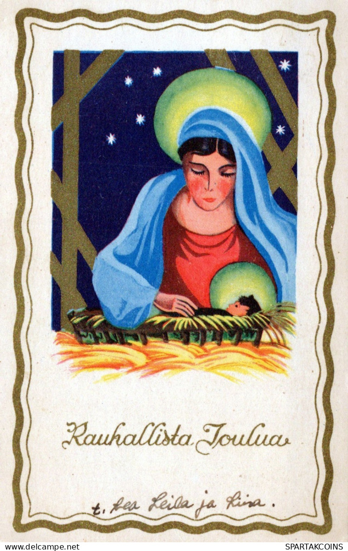 ANGELO Buon Anno Natale Vintage Cartolina CPA #PAG643.IT - Angeles