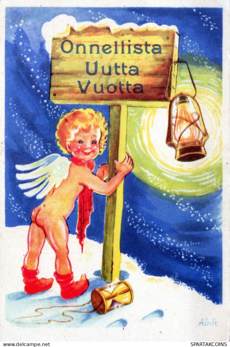ANGELO Vintage Cartolina CPSMPF #PKG998.IT - Anges