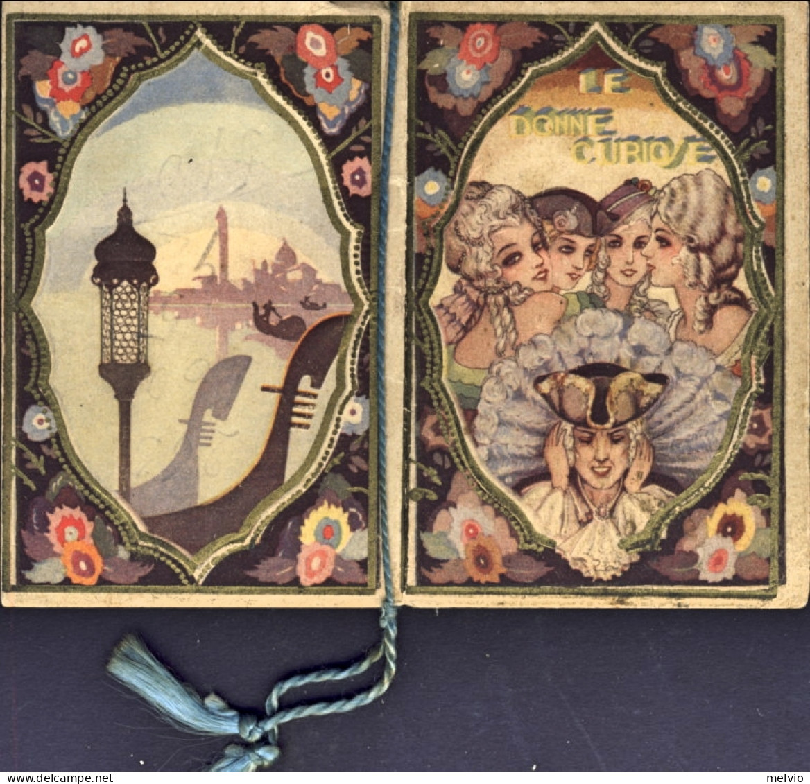 1932-"Le Donne Curiose" Calendarietto 6,5x9,5 Cm.in Perfette Condizioni - Petit Format : 1921-40
