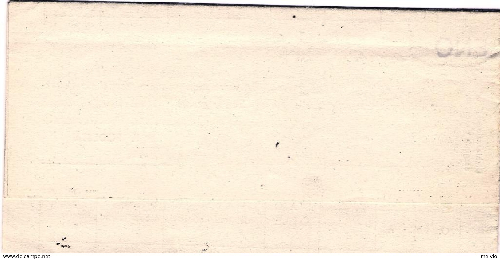 1944-RSI Piego Comunale Con Bollo Ovale Scalpellato (mancante Riferimenti Regie) - Marcophilia