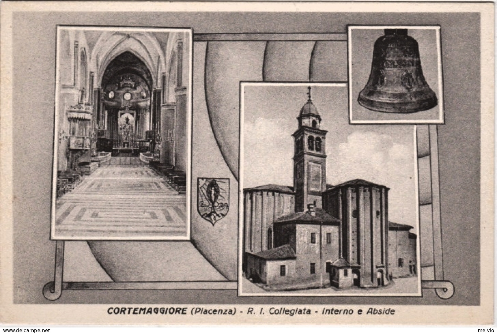 1939-Cortemaggiore Piacenza A Ricordo Della Rifusione Dell'antica Campana I.R. C - Piacenza