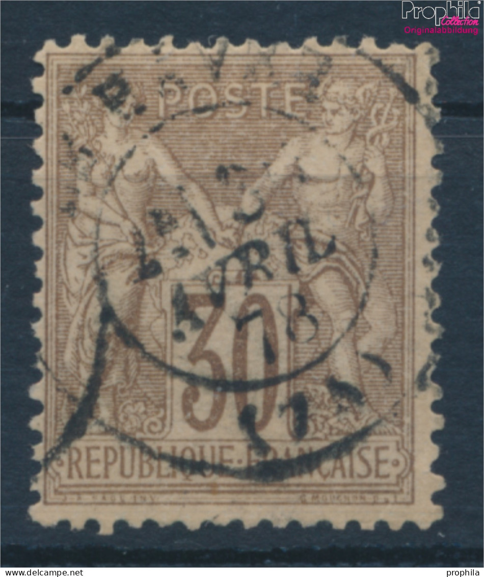 Frankreich 64I Gestempelt 1876 Frieden Und Handel (10387380 - 1876-1878 Sage (Type I)