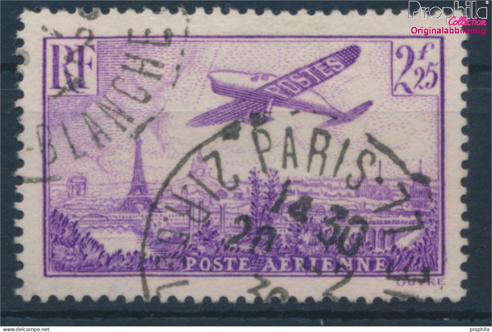 Frankreich 307 Gestempelt 1936 Flugzeug (10387946 - Used Stamps