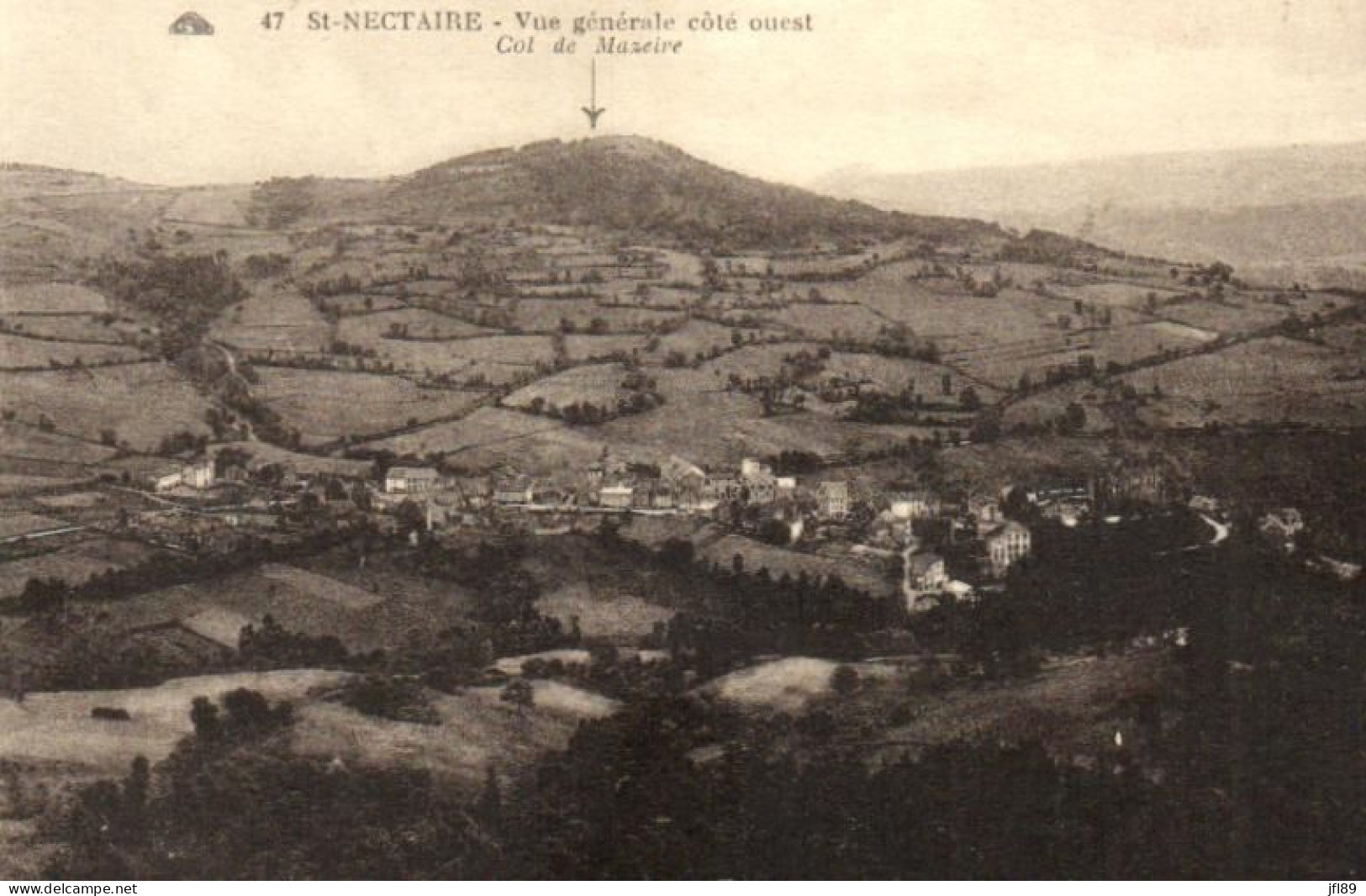 63 - Puy-de-Dôme - Saint-Nectaire - Vue Générale - Col De Mazeire - 6748 - Saint Nectaire