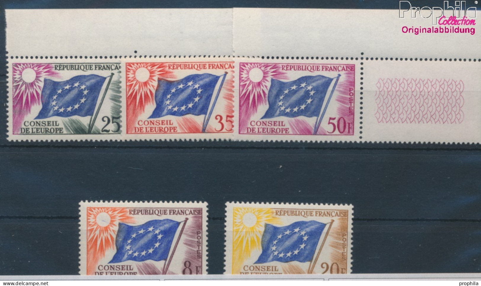 Frankreich DA2-DA6 (kompl.Ausg.) Postfrisch 1958 Europafahne (10387645 - Nuovi