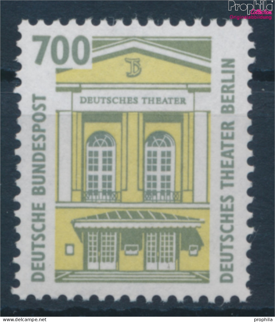 BRD 1691R Mit Zählnummer (kompl.Ausg.) Postfrisch 1993 Sehenswürdigkeiten (10357605 - Unused Stamps