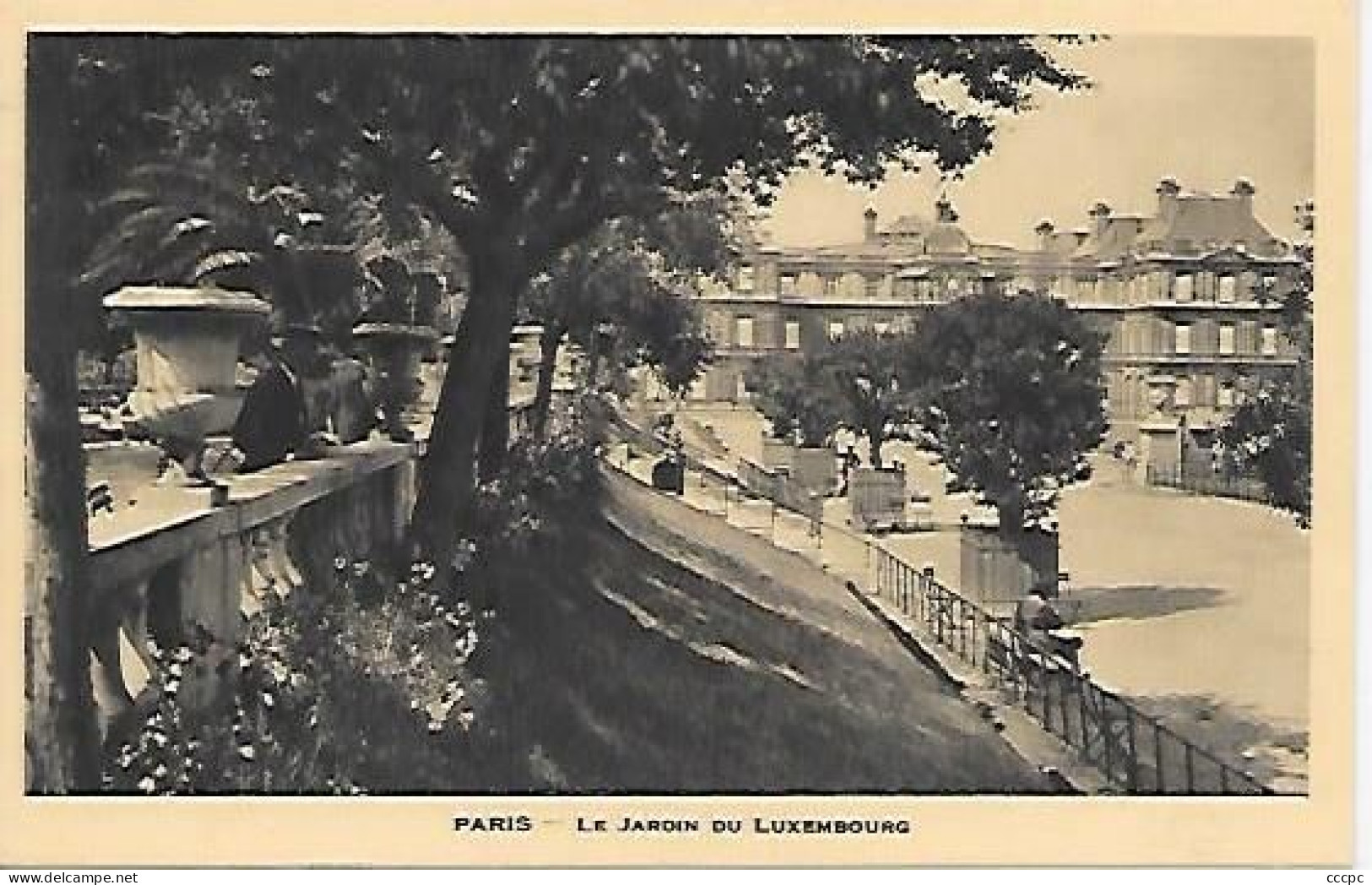 CPA Paris Le Jardin Du Luxembourg - Paris (06)