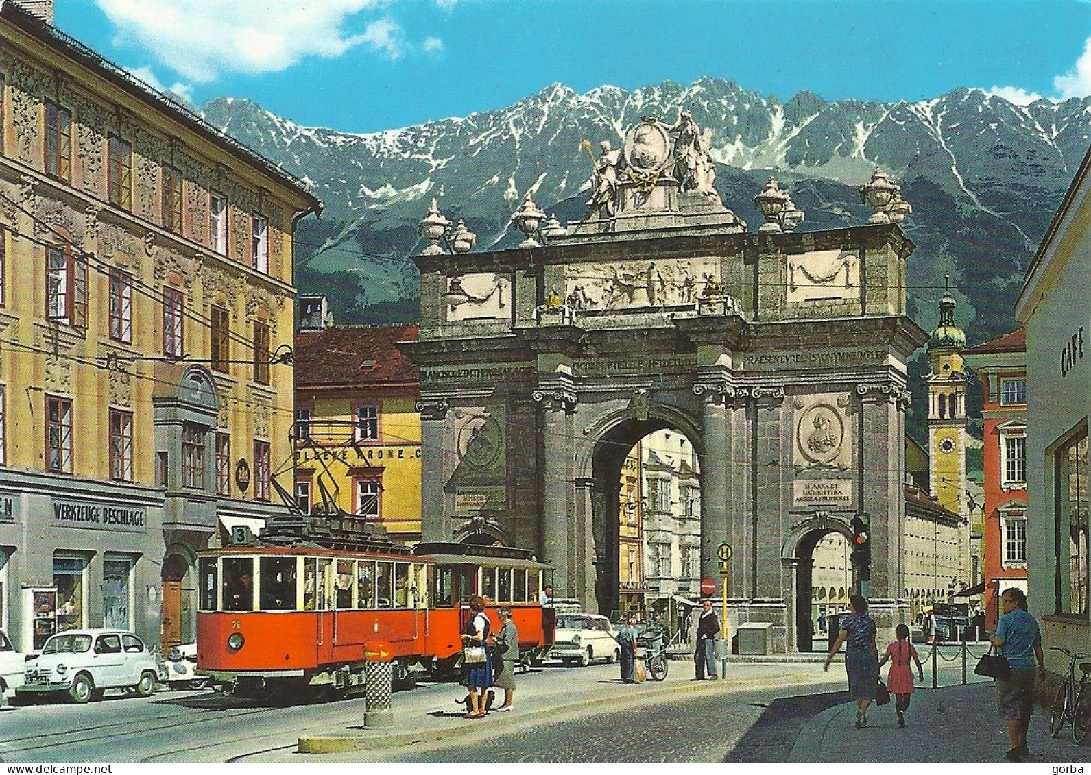 *CPM - AUTRICHE - INNSBRUCK - Arc De Triomphe - Innsbruck