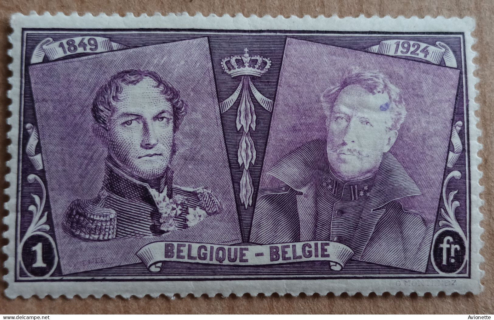 Belgique 1924 Leopold Ier - Albert Ier - Unused Stamps